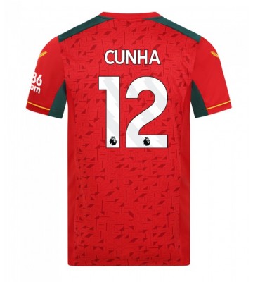 Maillot de foot Wolves Matheus Cunha #12 Extérieur 2023-24 Manches Courte